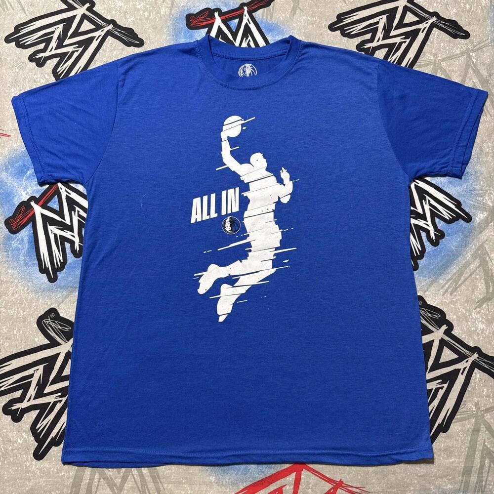 Dallas Mavericks All In  Mens  T-Shirt